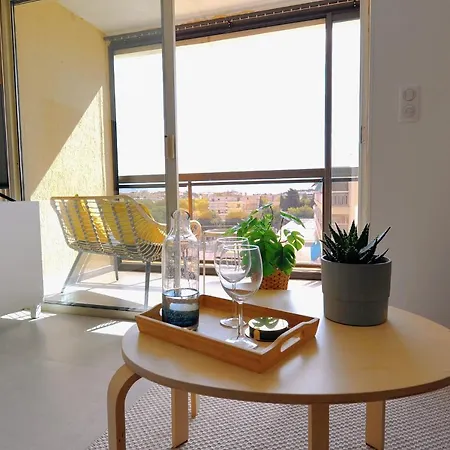 Apartman Centre, 2p, Terrasse, Garage Antibes